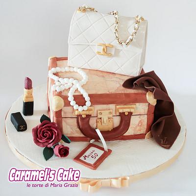 Alviero Martini & Chanel purses - Cake by Caramel's Cake di Maria Grazia Tomaselli