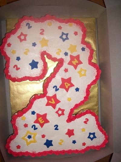 2nd Birthday Cupcake Cake - Cake by caymancake