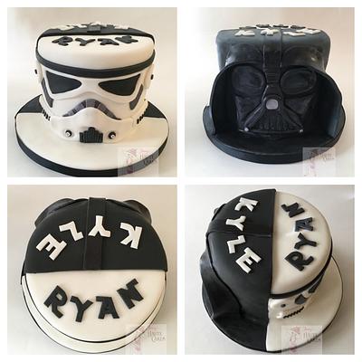 Darth Stormtrooper - Cake by Jenny Kennedy Jenny's Haute Cakes