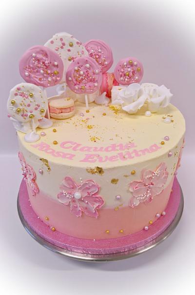 lollipop cake - Cake by claire cowburn