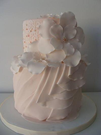 Haute Couture Wedding Dress - Cake by CakeyBakey Boutique