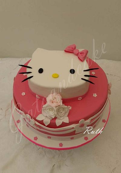 Hello Kitty  - Cake by Ruth - Gatoandcake