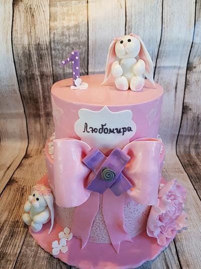 Rabbit cake - Cake by Ladybug0805