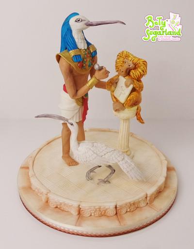 Thoth - Egypt Land of Mystery - Cake by Bety'Sugarland by Elisabete Caseiro 