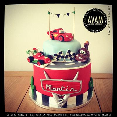 cars flash mcqueen - Cake by Lisa Abauzit