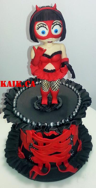 miss valentine - Cake by ann