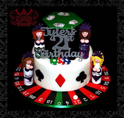 casino night - Cake by Occasional Cakes