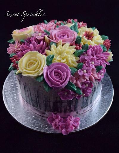 Garden - Cake by Deepa Pathmanathan