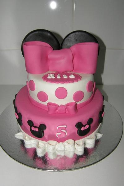 Minnie Mouse Cake - Cake by bolosmarias