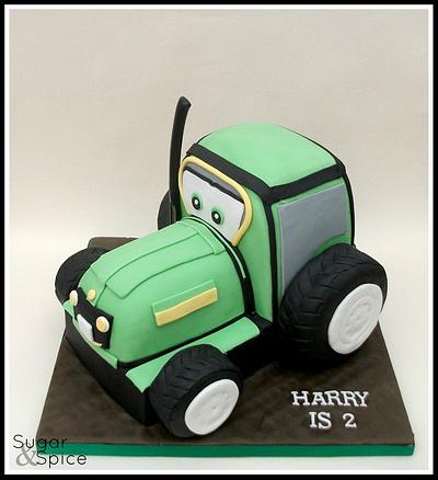 Little Harrys Tractor - Cake by Sugargourmande Lou