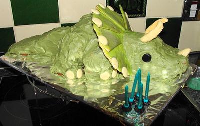 5th Dinosaur Birthday Cake - Cake by MariaStubbs