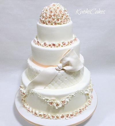 Romantic Wedding cake  - Cake by Donatella Bussacchetti