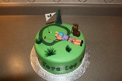 Golf Cakes - Cake by BoutiqueBaker