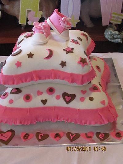 baby shower cake - Cake by Sharon Lane
