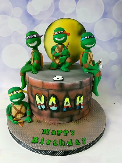 Ninja turtles - Cake by Jenny Dowd