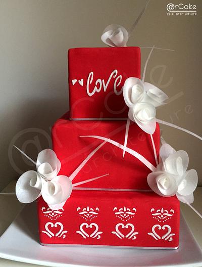 love cake - Cake by maria antonietta motta - arcake -