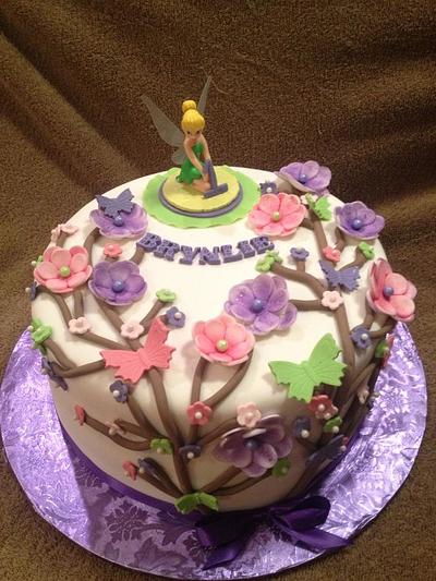Fairy / Tinkerbell Birthday Cake - Cake by The Ruffled Crumb