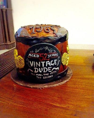 Vintage Dude - Cake by Sugary Couture