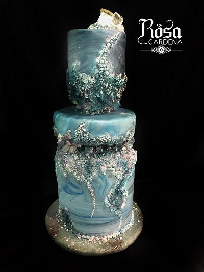 Geode cake - Cake by Rosa Cardeña