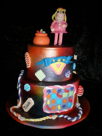 'Candy Crush " - Cake by Sugarart Cakes
