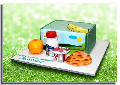 Lunch box cake - Cake by The House of Cakes Dubai
