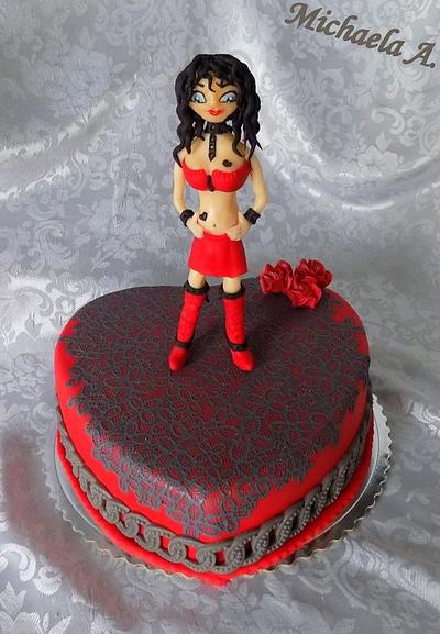 Narodeninová diablica   - Cake by Mischel cakes