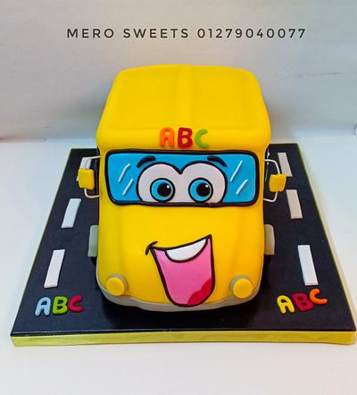 Crazy bus cake - Cake by Meroosweets