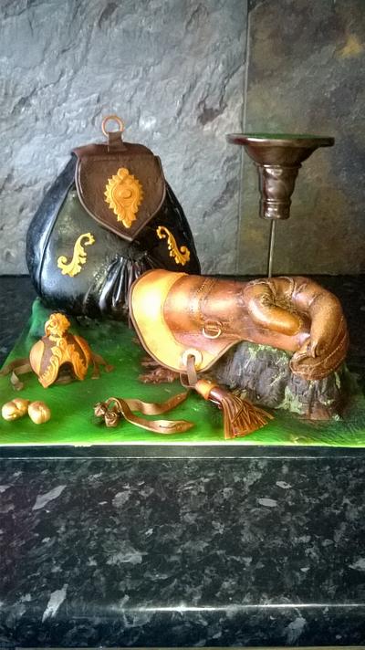 Falconry themed - Cake by Caked