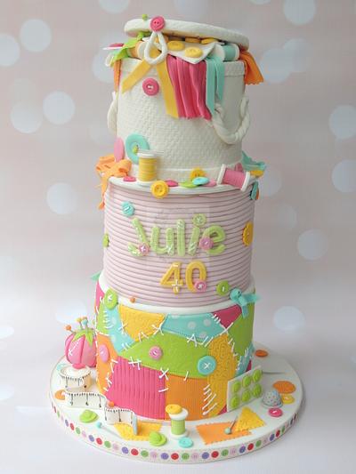 Love Sewing - Cake by Shereen