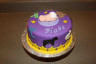 Welcome Baby Blake - Cake by BoutiqueBaker
