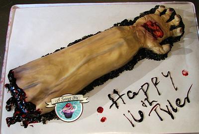 Dexter Birthday - Cake by Heather Nicole Chitty