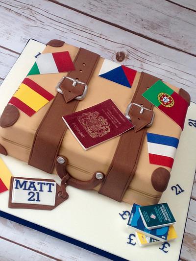Suitcase - Cake by The Cake Bank 