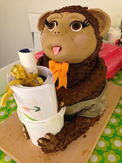 Monkey business - Cake by Kagetrylleriet