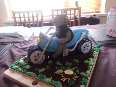 Monkey - Cake by zoe
