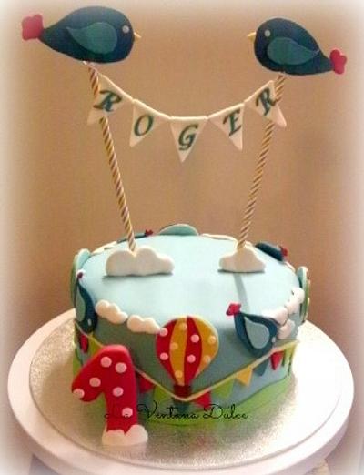 First Birthday Cake (Gluten free) - Cake by Andrea - La Ventana Dulce
