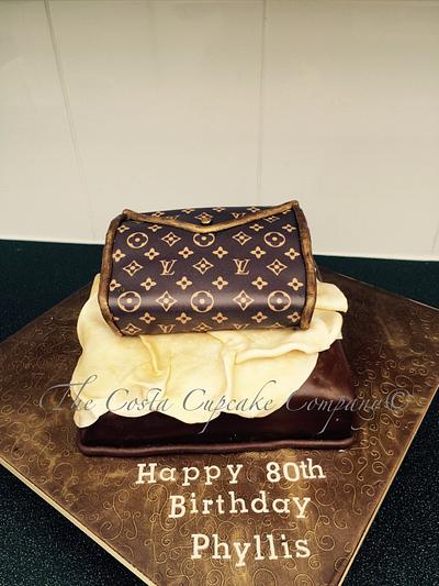 Louis Vuitton purse  - Cake by Costa Cupcake Company