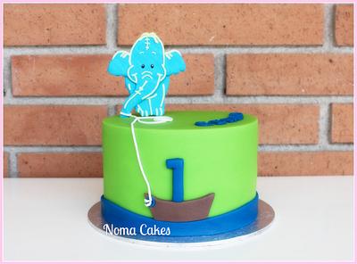 TARTA ELEFANTITO-ELEPHANT CAKE - Cake by Sílvia Romero (Noma Cakes)