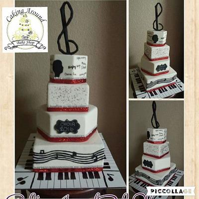 Musicality - Cake by Caking Around Bake Shop