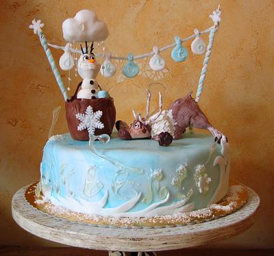 sven e olaf - Cake by Carmela Iadicicco (torte con brio)
