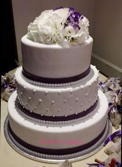 Wedding cake - Cake by susan's cakes cakes