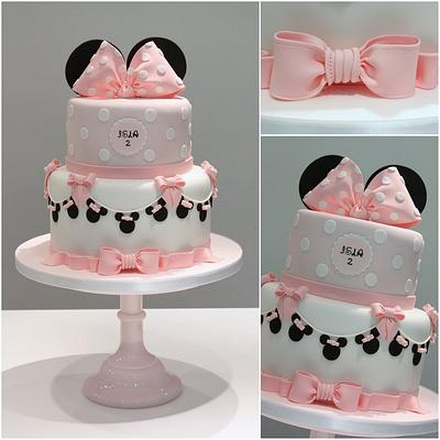 Hey Minnie! - Cake by TiersandTiaras