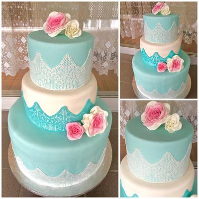 Roses... - Cake by Dolce Follia-cake design (Suzy)