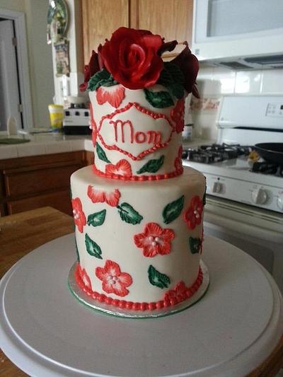Moms cake - Cake by Norma Angelica Garcia