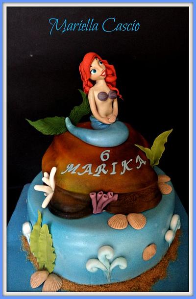 ariel cake - Cake by Mariella Cascio