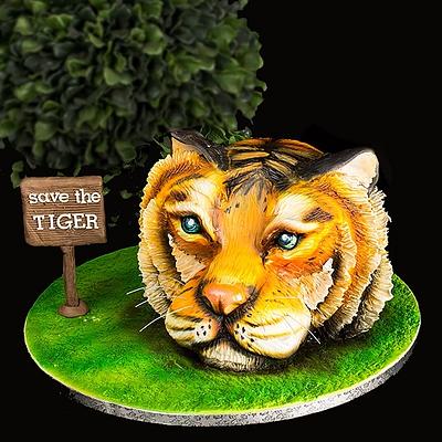 Save the Tiger - Cake by Out of the Box