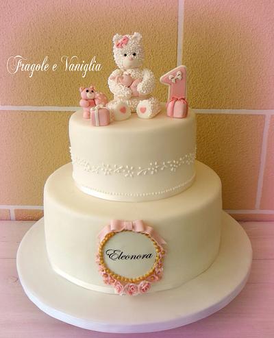 1st Birthday Cake - Cake by Sloppina in cucina