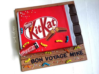 Have a break, have a Kit Kat! - Cake by Lulu Goh
