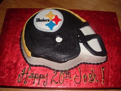 Steelers Helmet - Cake by Jennifer C.
