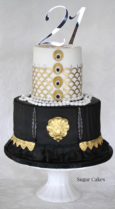 "Great Gatsby" - Cake by Sugar Cakes 