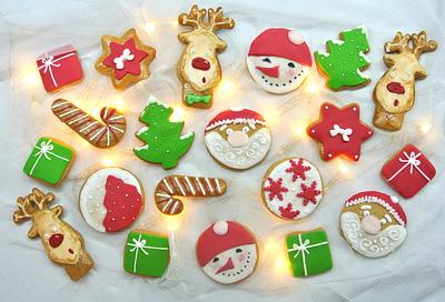 Winter cookies  - Cake by Iva